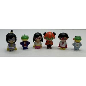RYANS WORLD Figures (LOT of 6) Ryan's Mini Toy Characters Mixed Figures